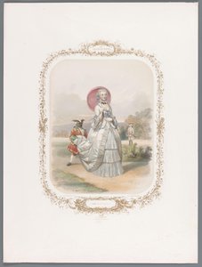 Un homme pose son regard sur une dame - A. Charpentier