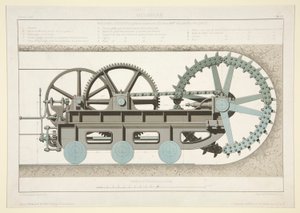 Étude de machine de creusement - A. Cheneveau
