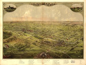 Vue à vol d