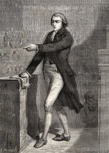 Jean-Baptiste Louvet de Couvrai, gravé par H. de la Charlerie, de 