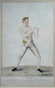 Wm. Eales, le professeur scientifique dans son attitude de défense personnelle, publié en 1819 - A. Easton