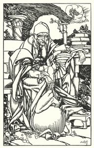 Illustration pour "In Memoriam" de Tennyson - A. Garth Jones