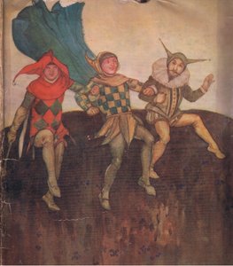 Conception de la page de couverture arrière, de Contes de Shakespeare pub. par Ward Lock & Co Ltd, 1930-40s - A. Jackson