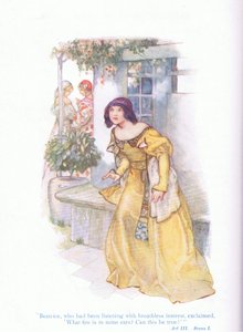 Béatrice, qui écoutait avec un intérêt haletant, s