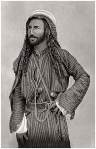 Un Bédouin du désert, Irak, 1925 - A. Kerim