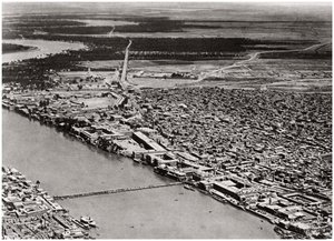 Bagdad depuis un avion, Irak - A. Kerim