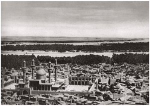 La Kadhimiya, la ville sainte près de Bagdad, vue d