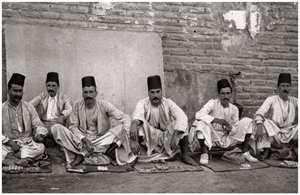 Changeurs de monnaie turcs, Bagdad, Irak, 1925 - A. Kerim