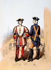 Garde royal du roi et cavalier, XVIIIe siècle