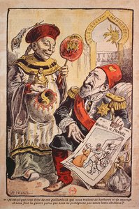 Caricature dénonçant l