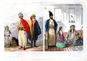 Race caucasienne, Kurdes et Perses, 1873 - A. Portier