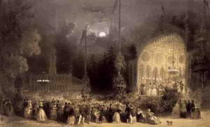 Château des Fleurs, Les Champs-Élysées, imprimé par Auguste Bry