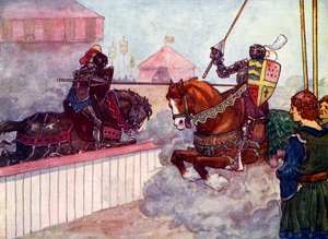 Le Comte chargea encore et encore Edward jusqu