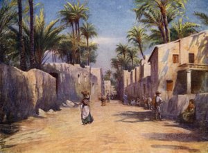 Elche, une rue