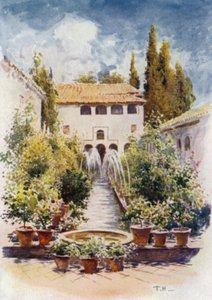 Generalife, Cour de l