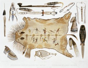 Ustensiles et armes indiens - A Zschokke