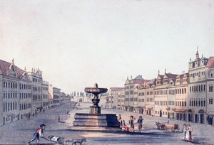 Marché aux chevaux, vers 1810 - A. and Berka, Johann Gustav