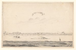 Vue de Passoeroean - A. de Nelly (possibly)