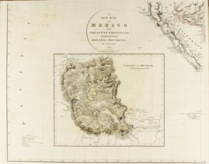 Nouvelle carte du Mexique et des provinces adjacentes