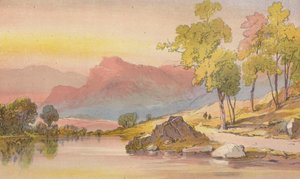 Un éperon de Ben Lomond (chromolithographie) - Aaron Edwin Penley