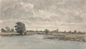 Paysage fluvial - Aaron Edwin Penley