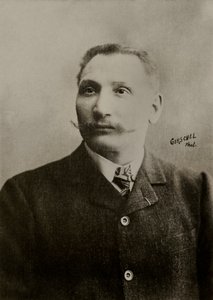 Portrait du boxeur français Charles Charlemont (1962)