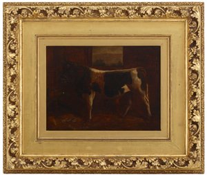 Un taureau primé, 1870