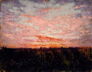 Sunrise or Sunset, étude pour le livre Concealing Coloration in the Animal Kingdom (en anglais) - Abbott Handerson Thayer