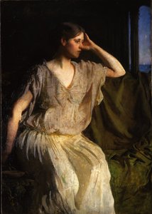 Femme en robe grecque, vers 1894 - Abbott Handerson Thayer