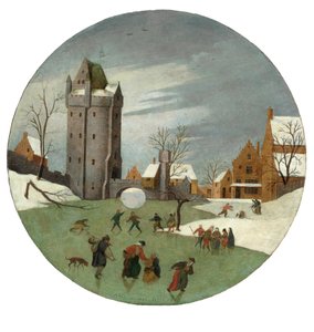 Le Mois de janvier, 1606 - Abel Grimmer or Grimer
