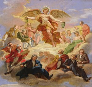 Esquisse pour le plafond de l
