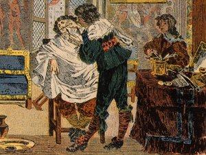 Barbier sous Louis XIII - d