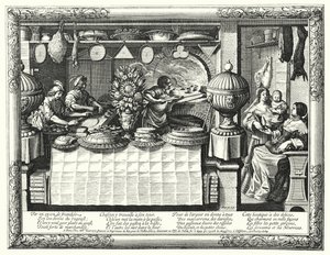 Le Pâtissier - Abraham (after) Bosse