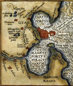 Le port antique de Syracuse en Sicile d