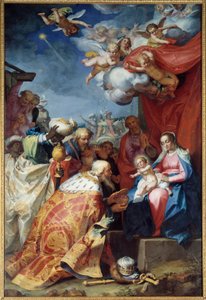 Adoration des Mages - Abraham Bloemaert