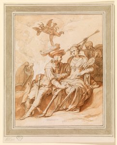 La Mort et les Amants - Allégorie de "Vanitas", vers 1620 - 1630