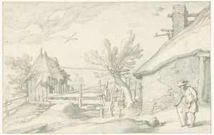 Cour avec ferme et grange - Abraham Bloemaert