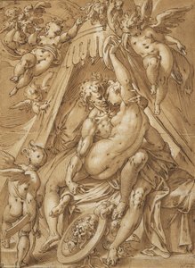Mars et Vénus - Abraham Bloemaert