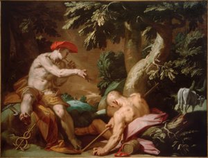Mercure, Argus et Io - Abraham Bloemaert