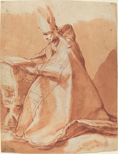 Évêque assis - Abraham Bloemaert
