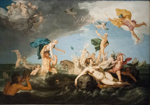 Suédois :  Neptunus triumftåg Triomphe de Neptune