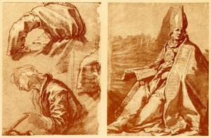Les Quatre Évangélistes et Saint Ambroise - Abraham Bloemaert