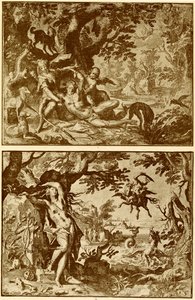 Vénus et Adonis - Abraham Bloemaert