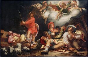 Annonciation aux bergers - Abraham Bloemaert