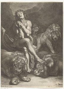 Daniel dans la fosse aux lions