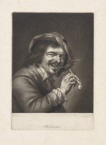 Man met een pijp (de Reuk) - Abraham Bloteling