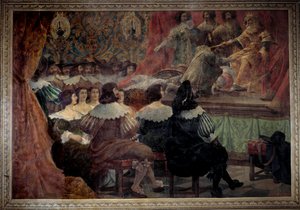 Représentation théâtrale au XVIIe siècle au Château de Grosbois