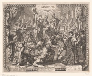 La déroute et confusion des Jansénistes - Abraham Bosse