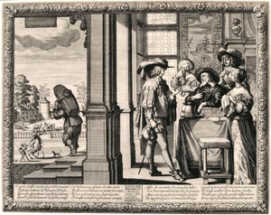 Départ du fils prodigue - Abraham Bosse