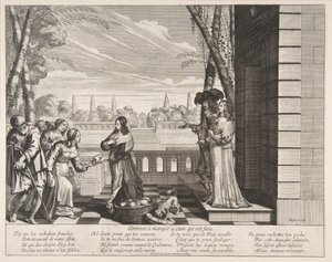 Nourrir les affamés - Abraham Bosse